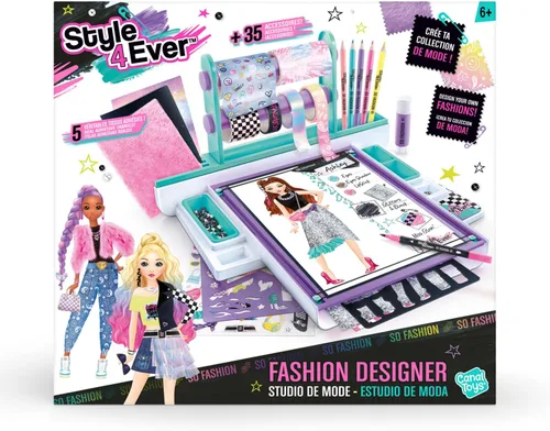Miniatura 2 de Canal Toys Estilo 4 Ever - Estudio de diseñador de moda - Dibujo de moda - a partir de 6 años - OFG 276, blanco