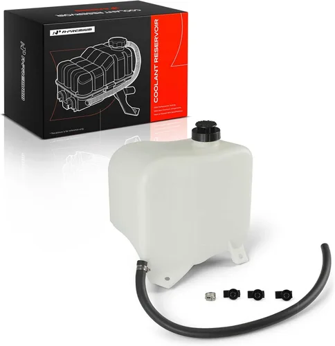 Miniatura 10 de A-Premium Tanque de depósito de recuperación de desbordamiento de refrigerante del motor [con tapa y tubería] Compatible con vehículos Chevrolet