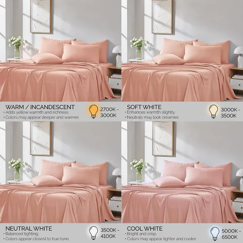 Miniatura 36 de Southshore Fine Living, Inc. Juego de 7 piezas de sábanas King divididas para cama ajustable, juego de sábanas King divididas con bolsillo de 21