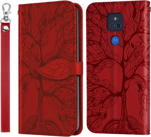 Miniatura 27 de Funda tipo cartera con tapa para Motorola Moto G Stylus 5G 2023, piel sintética, oro rosa, tarjetero y cierre magnético, función atril