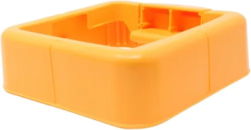 Miniatura 3 de Fisher-Price Pieza de repuesto para el aro de baloncesto Grow to Pro Grow-to-Pro L5807 y J5970 ~ Collar de bloqueo de repuesto ~ Naranja