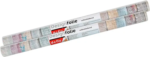 Miniatura 2 de d-c-fix 346-0610-2PK - Película autoadhesiva decorativa, Río, rollo de 17 x 78 pulgadas, paquete de 2
