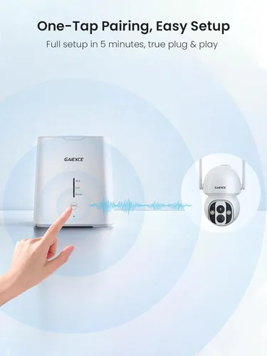 Miniatura 8 de Cámaras solares inalámbricas para exteriores, sin suscripción, ampliables a 10CH, kit de 4 cámaras, sistema de cámaras de seguridad para el hogar