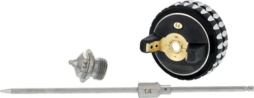 Miniatura 6 de Juego de aguja, boquilla de fluido y tapa de aire de 0.06 pulgadas (0.051 in) – Compatible con pistola de pulverización HVLP de alto rendimiento
