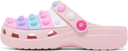 Miniatura 3 de Engtoy Zuecos para niños y niñas, zapatos de jardín sin cordones, sandalias divertidas y ligeras para la playa