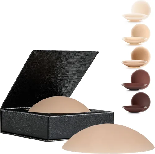 Miniatura 9 de NIPPIES - Cubiertas para los pezones de la mujer, parches adhesivos de silicona con caja para viajar