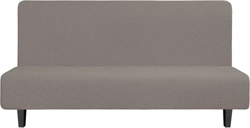 Miniatura 15 de Easy-Going - Funda elástica para futón, cubierta para sofá cama sin brazos, protector de muebles sin reposabrazos con parte inferior elástica