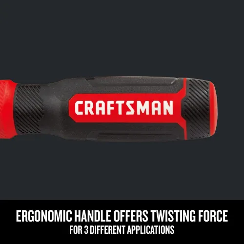 Miniatura 5 de CRAFTSMAN Destornillador de trinquete, juego multibits, 26 piezas (CMHT68001)