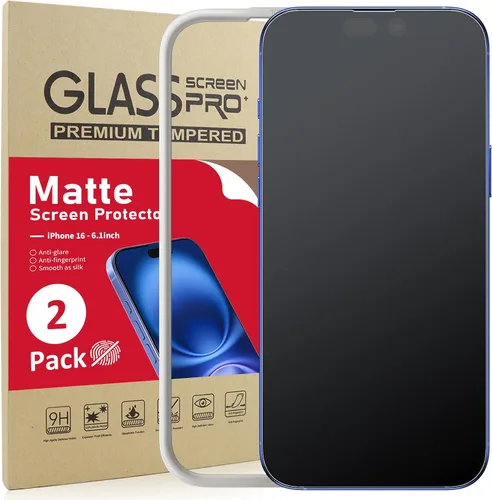 Miniatura 23 de Ambison Paquete de 2 Protectores de Pantalla Mate para iPhone 17 Pro Max de 6.9 pulgadas 2025, Antirreflejos y Antihuellas Dactilares, Sin Burbujas