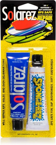 Miniatura 2 de SOLAREZ Kit de reparación de tablas suaves de curado UV EPS-Safe ~ Espuma de poliestireno y tablas de surf construidas con núcleo EPS