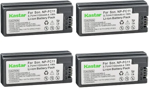 Miniatura 6 de Kastar Paquete de 1 batería NP-FC11 de 3.7 V 1100 mAh de repuesto para Sony Cybershot DSC-P5, Cybershot DSC-P7, Cybershot DSC-P8, Cybershot DSC-P8E
