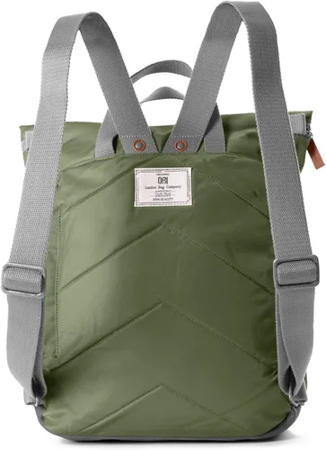 Miniatura 3 de ORI LONDON Mochila Rolltop para hombre y mujer - Mochila de viaje mediana de nailon para portátil y accesorios - The Canfield, Palta, Mediana