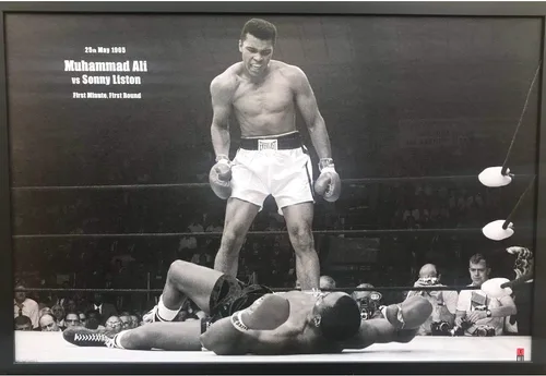 Miniatura 9 de Lentics - Cuadro enmarcado Ali vs Tyson