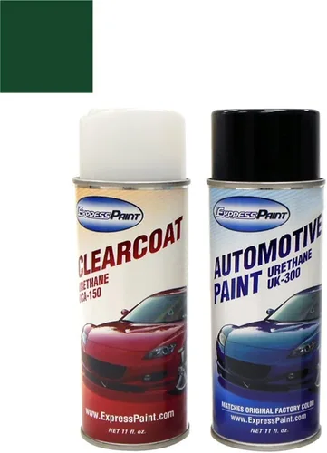Miniatura 101 de Aerosol para pintura de retoque automotriz Mazda Miata, color beige metálico 11F, paquete todo incluido