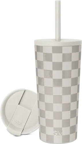 Miniatura 63 de Simple Modern- Vaso con aislamiento, c/tapa y pajilla Taza de viaje Botella de agua de ac. inox. reutilizable Unisex Colecc. Classic 24 oz