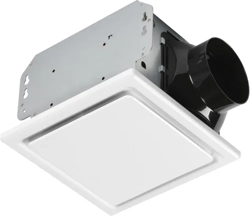 Miniatura 8 de Homewerks 7140-110-G3 - Ventilador de baño de montaje en techo, ventilación de escape, silencioso de 2.0 sones, 110 CFM, color blanco