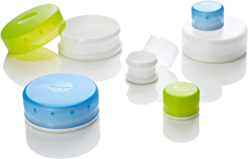 Miniatura 8 de Humangear GoTubb – Recipientes de almacenamiento para aperitivos, artículos pequeños esenciales y equipo de viaje, hechos de materiales seguros