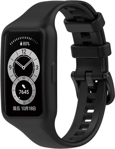 Miniatura 18 de Senter Correa de repuesto de goma suave de liberación rápida para Huawei Band 7 Smart Watch 10 pzas