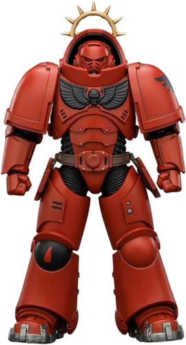 Miniatura 14 de JOYTOY Warhammer - Figuras de acción 40K 1/18 Dark Angels Intercessors, 4 unidades, modelo coleccionable para niños de 15 años o más, 4.8 pulgadas