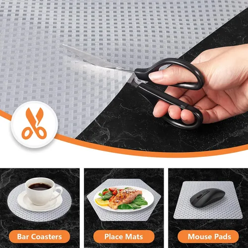 Miniatura 3 de Revestimientos de etilvinilacetato para armarios de cocina y refrigeradoras, resistentes al agua y al aceite, tapetes antideslizantes para cajones