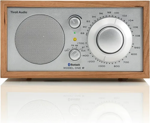 Tivoli Audio Model One Radio AM/FM Bluetooth (Cereza/Plata)
