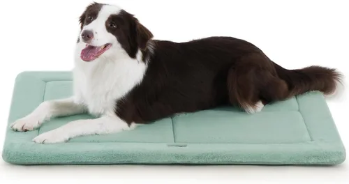 Miniatura 43 de Made4Pets Cojín Cama para Jaula de Perros Medianos y Grandes, Lavable y Reversible, Tapete Antideslizante para Perrera para un Sueño Acogedor, Cama