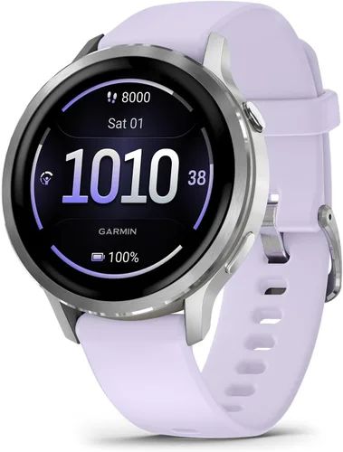 Garmin Venu® 4, 41mm, reloj inteligente avanzado de GPS para salud y fitness, pantalla brillante y colorida, linterna incorporada, 10 días de bígaro