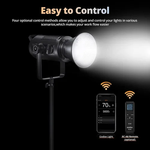 Miniatura 6 de Godox SZ200Bi - Luz de video LED bicolor con zoom