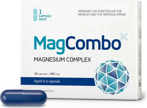 MagCombo - Magnesio puro concentrado, fórmula de aceite especial con máxima absorción para calambres en las piernas, músculos tensos, sueño,