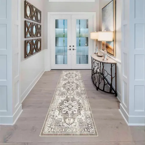 Miniatura 31 de YOUFORTONG Alfombras Corredoras de 2x10 para Pasillos, Alfombra de Cocina Suave, Alfombra Corredera Antideslizante con Respaldo de Goma para Baño