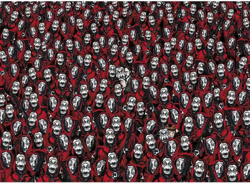 Miniatura 3 de Clementoni - 39527 - Rompecabezas Imposible - La Casa De Papel/Money Heist - 1000 Piezas - Hecho en Italia - Rompecabezas para Adulto - Puzzles