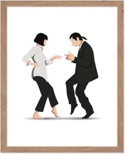 Miniatura 51 de Poster Master Impresión de escena de baile, póster de película famosa, arte de película clásica, regalo para hombres, mujeres y bailarines, The