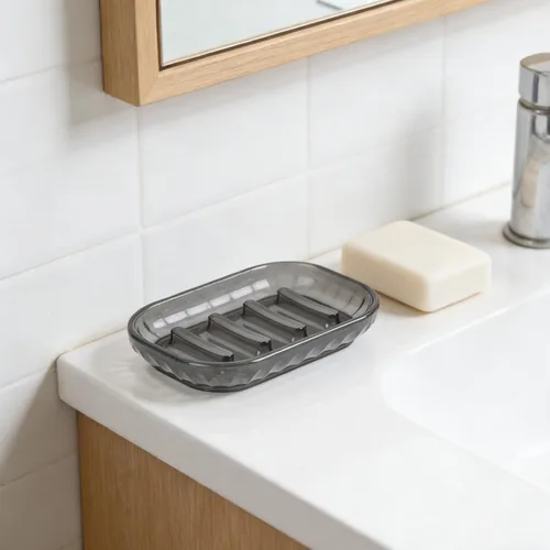 Miniatura 5 de Paquete de 2 jaboneras para jabón de barra, jaboneras de baño, bandeja para jabón, jaboneras para ducha, baño, fregadero de cocina, jabonera