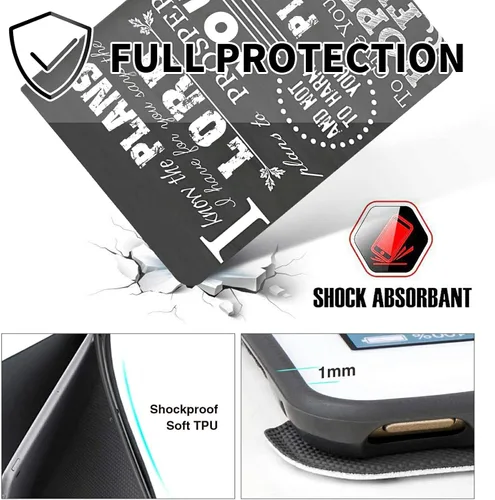 Miniatura 137 de Funda para tablet Fire 7 (12ª generación, versión 2022), delgada, a prueba de golpes, delgada, de piel sintética, con función de apagado/encendido