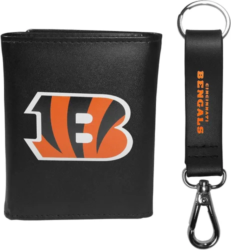 Miniatura 19 de Siskiyou Sports NFL unisex Tri-fold Wallet & Strap Key Chain