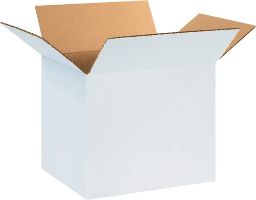 Aviditi Caja de cartón corrugado 1288W 12" L x 8" W x 8" H, blanca, para envío, embalaje y mudanza (paquete de 25)