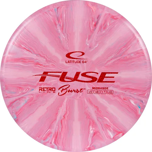 Miniatura 3 de Latitude 64 Retro Burst Disc Juego de golf, juegos al aire libre, juego de iniciación de frisbee para hombres y mujeres, conductores de River &