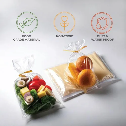 Miniatura 4 de Better crafts Bolsas de celofán de 20 x 30 pulgadas, paquete de 100 bolsas transparentes para envolver cestas y almacenamiento de alimentos