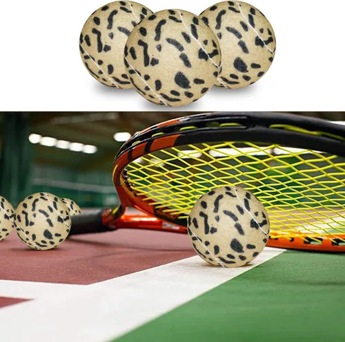 Miniatura 6 de URBEST Pelota de tenis, 12 paquetes de pelotas de tenis de entrenamiento, pelotas de práctica para jugadores novatos, pelotas de juego para perros