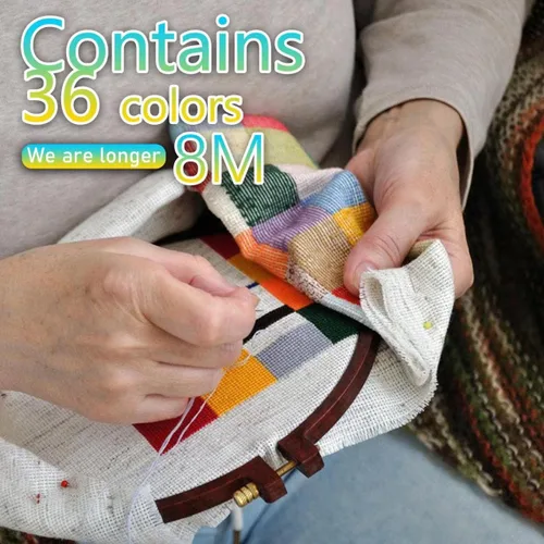 Miniatura 7 de Kit de pulsera de la amistad hilo de bordado