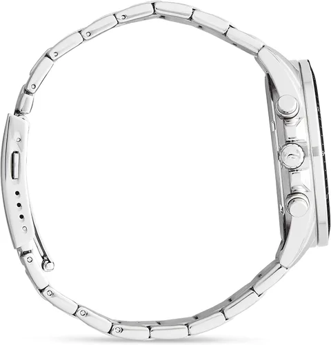 Miniatura 9 de Casio EFS-S510D-1AVUEF - Reloj analógico clásico de cuarzo para hombre con correa de acero inoxidable color plateado plateado Pulsera