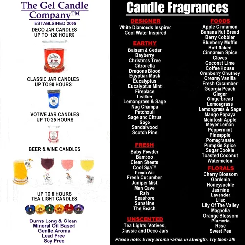 Miniatura 4 de Galletas de jengibre con aceite mineral perfumado a base de hasta 90 horas en tarro clásico por The Gel Candle Company