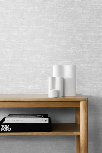 Miniatura 5 de NextWall Stacy Garcia Home Interference - Papel tapiz autoadhesivo (gris perla)