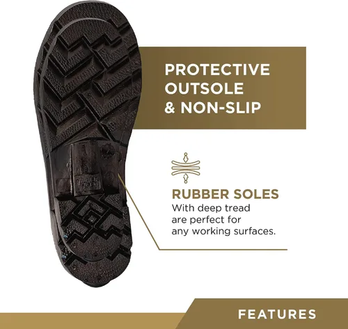 Miniatura 2 de ATERET Calzado ligero y duradero de la bota de goma del PVC de la protección del calzado el 100% impermeable para la industria de la construcción
