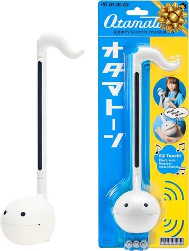 Miniatura 5 de Otamatone - Instrumento musical electrónico japonés sintetizador portátil de Maywa Denki Studio, galardonado, educativo y divertido, ideal para Negro