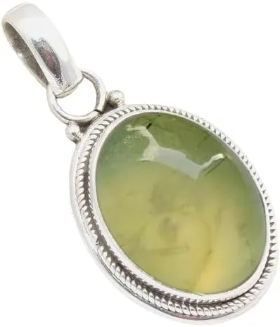 Miniatura 20 de Colgante de plata de ley 925 Joyería de plata hecha a mano para mujer, colgante de piedras preciosas naturales, regalo perfecto para ella