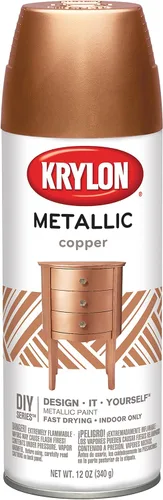 Miniatura 8 de Krylon K01406 Brilliant Aerosol, 11 onzas, acabado metálico plateado, a base de agua