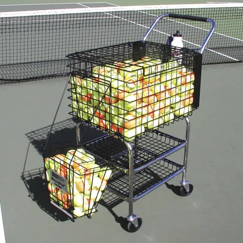 Oncourt Offcourt Carrito Deluxe Club - Almacenamiento de pelotas de tenis/Fácil transporte