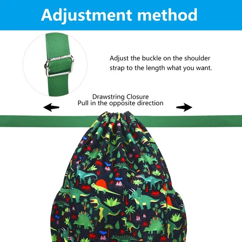 Miniatura 4 de Mochila con cordón para niños, color13, Moda