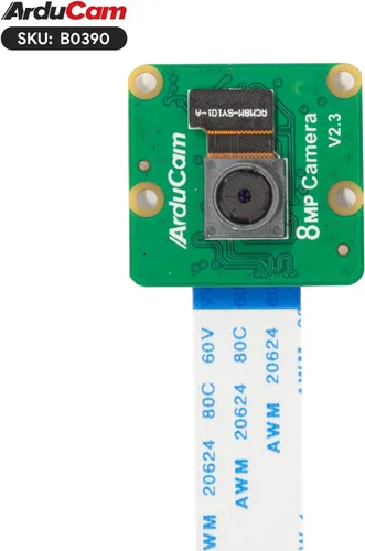 Miniatura 3 de Arducam Módulo de cámara Raspberry Pi de 8 megapíxeles, módulo de cámara 1080P IMX219 compatible con Raspberry Pi 5, 4 Modelo B, Pi 3/3B+ y Pi Zero